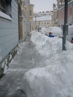 雪が降る ドイツ語